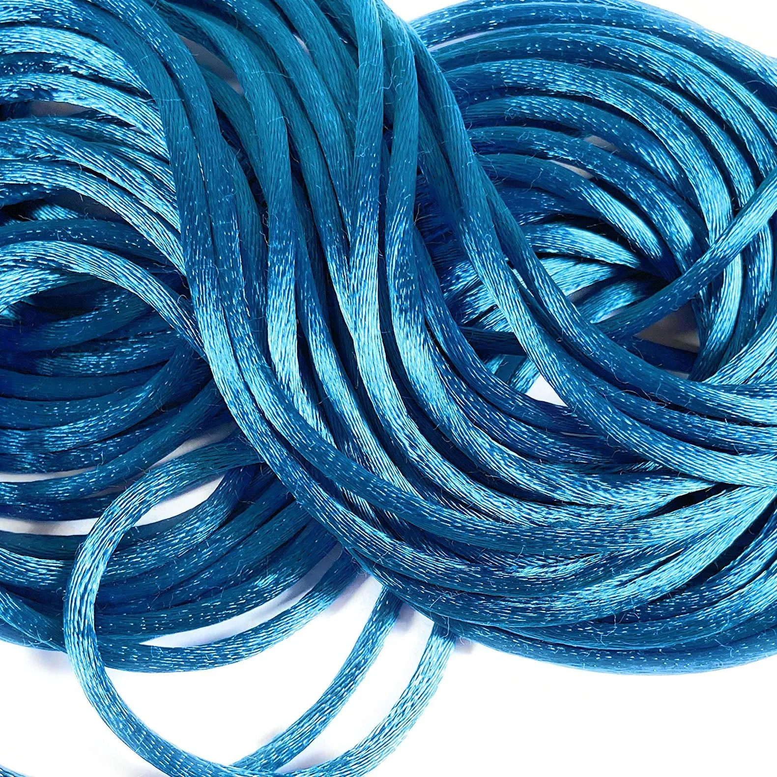 10 Meter Pack' Size About 2.5~3mm , This Silk cords known as Rat Tail Beading Cords