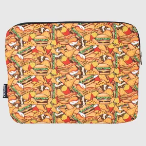 13 Inch Laptop Sleeve Bag (Junk Food)