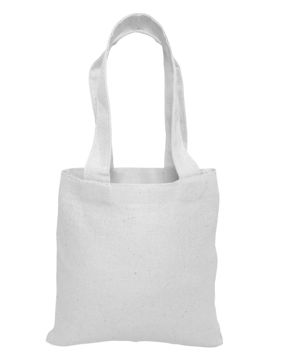 24 ct MINI Cotton 6" Tote Bags - Pack of 24