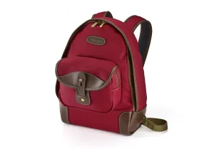 35 Rucksack for Cameras - Burgundy Canvas / Chocolate Leather