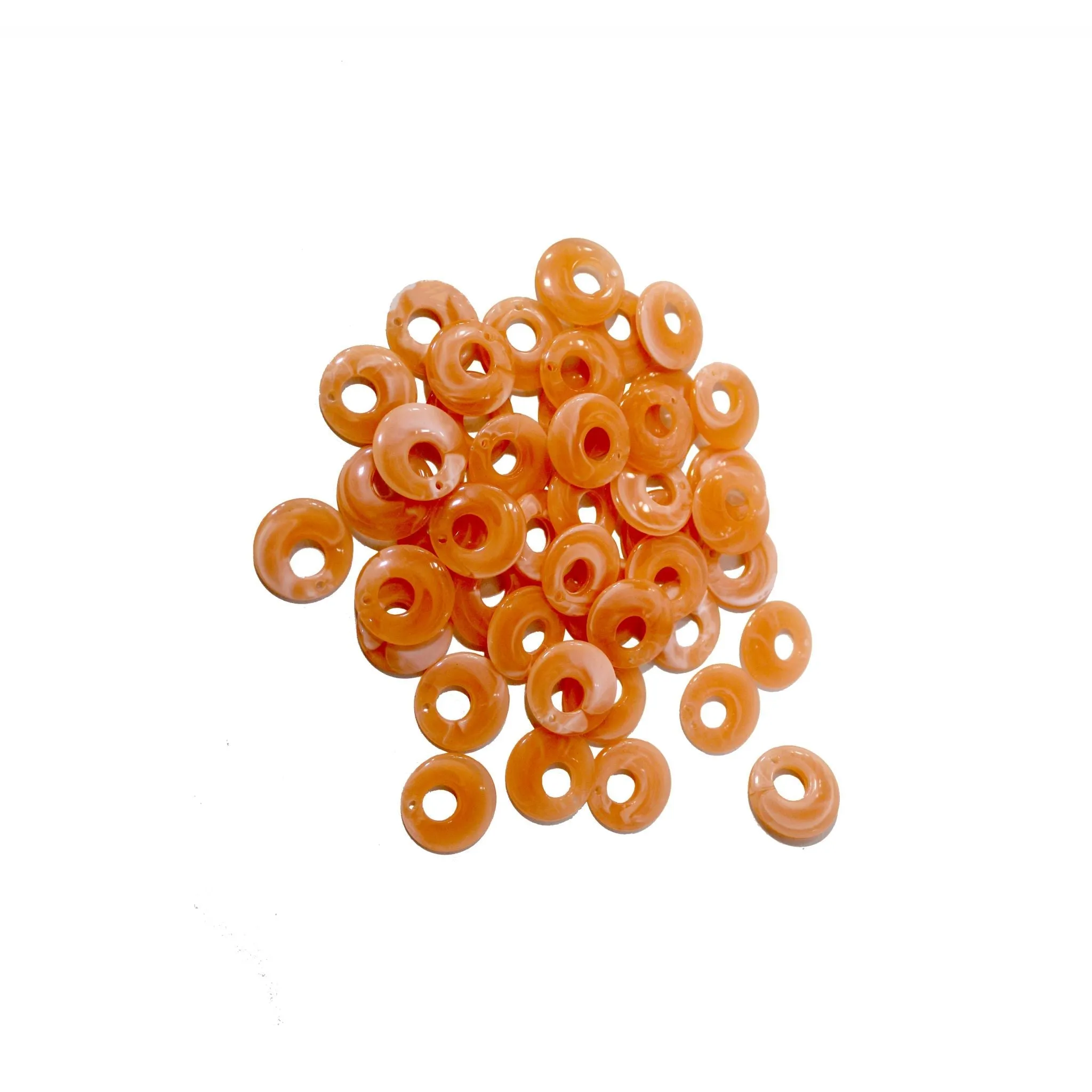 ✨50/100Pcs Chic Resin Hollow Rings - Versatile & Stylish Craft Pieces! #DIYJewelry