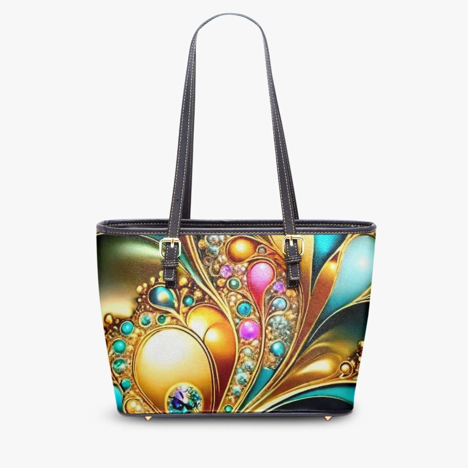 586. Large Leather Tote Bag for Women