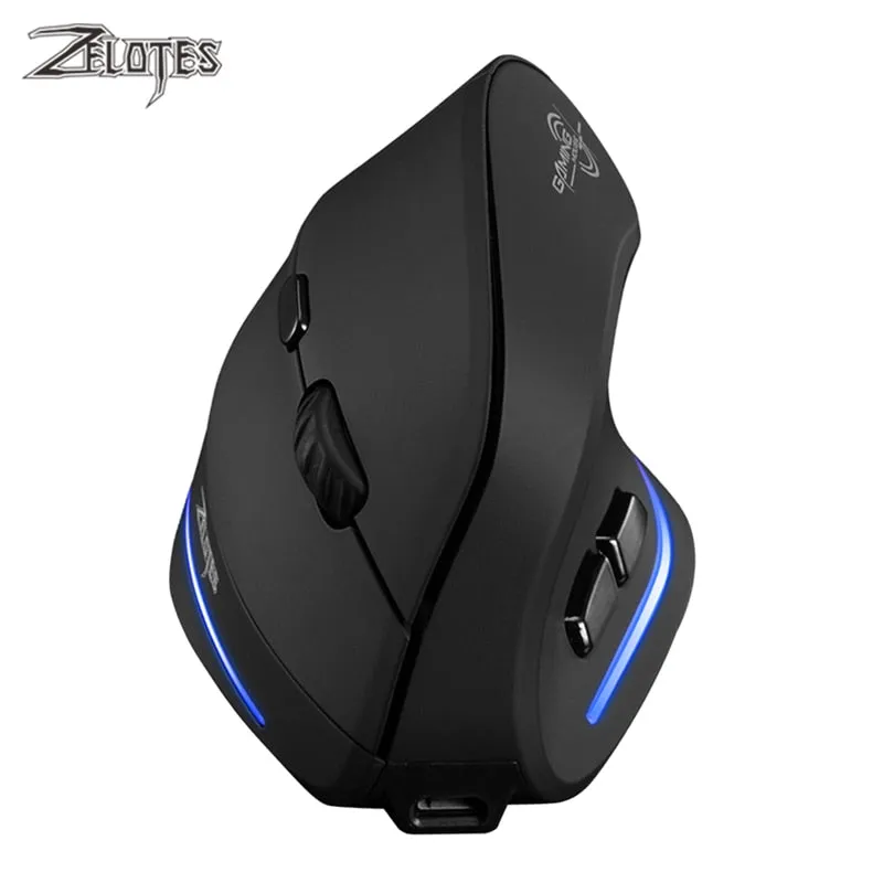 6 Buttons Wireless 2.4GHz Rechargeable Gaming Mouse