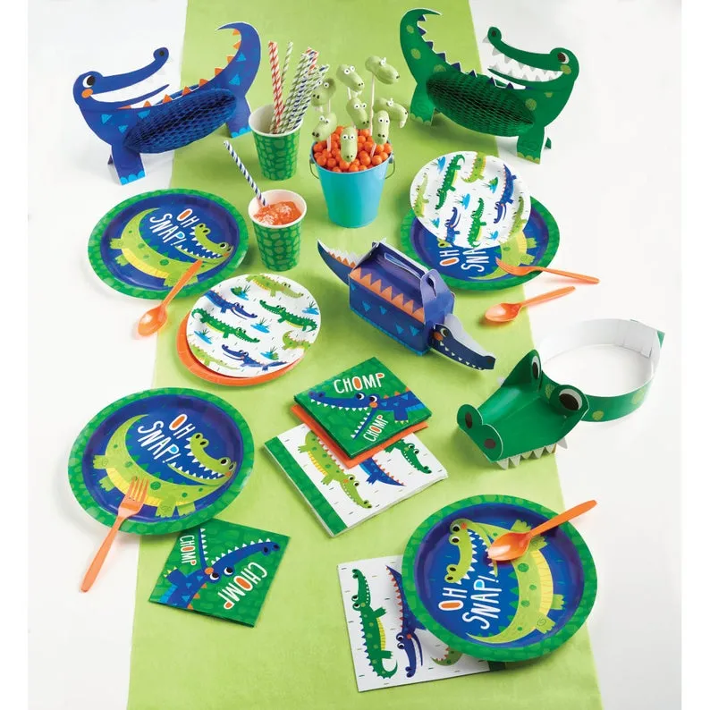 Alligator Party Beverage Napkins