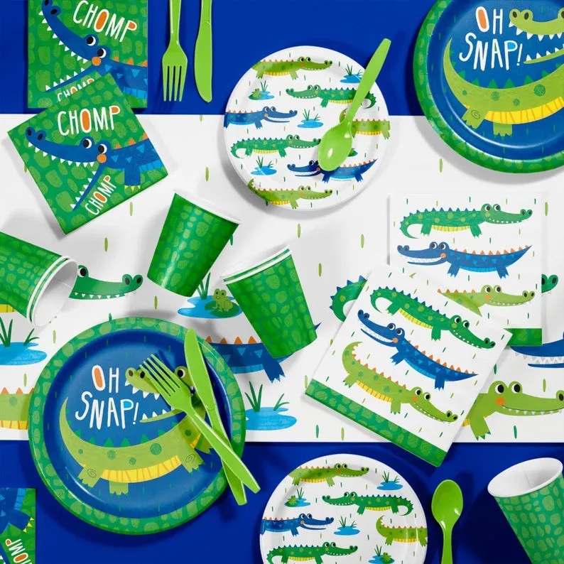 Alligator Party Beverage Napkins