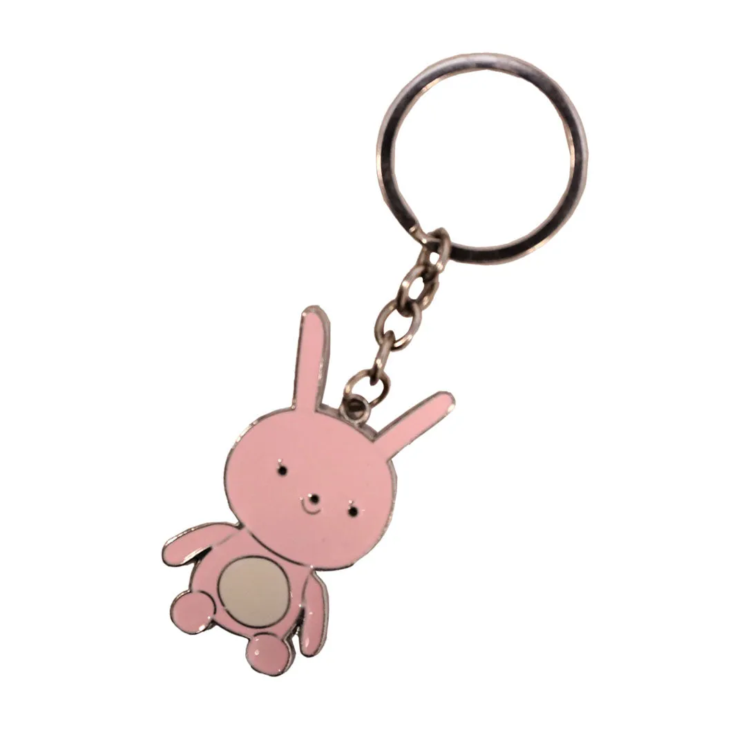 ANF Happy Rabbit Epoxy Metal Key Ring