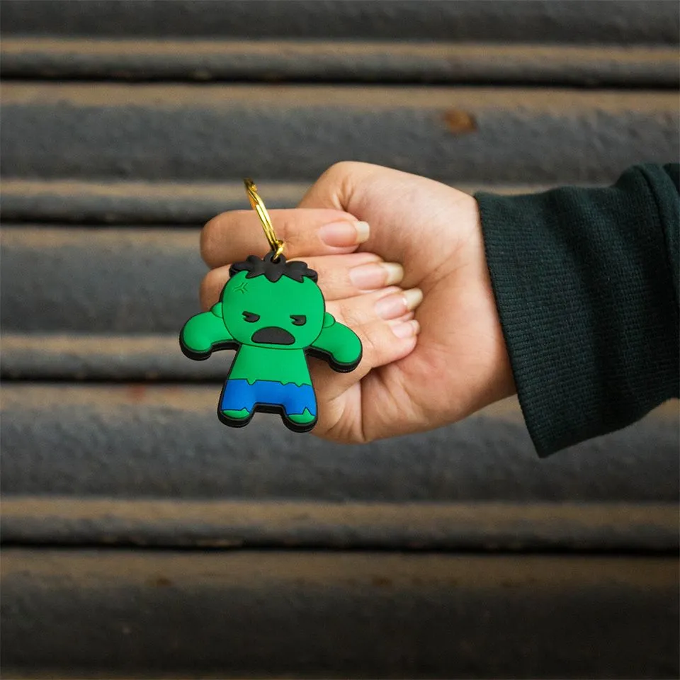 Avengers Hulk Rubber Keychain By Efg