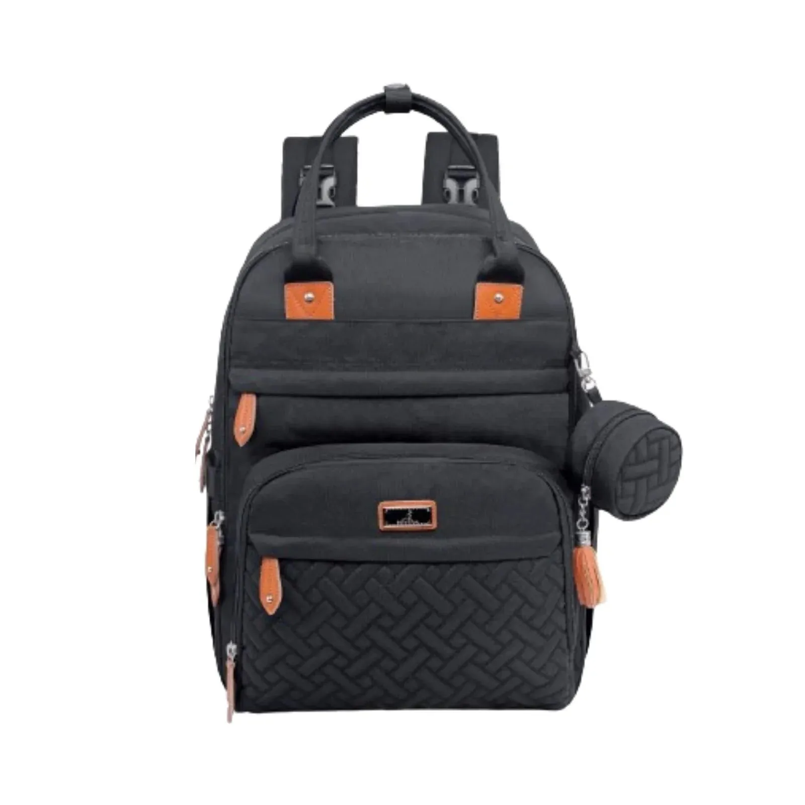 BabbleRoo Original Nappy Backpack - Black