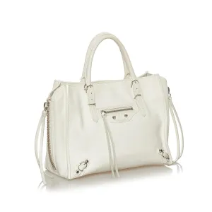 Balenciaga Papier A4 Leather Satchel