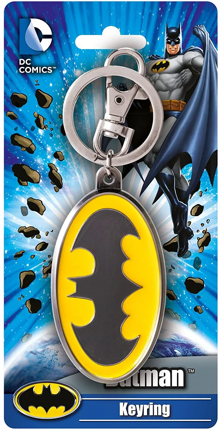 Batman Classic Logo Keychain Keyring