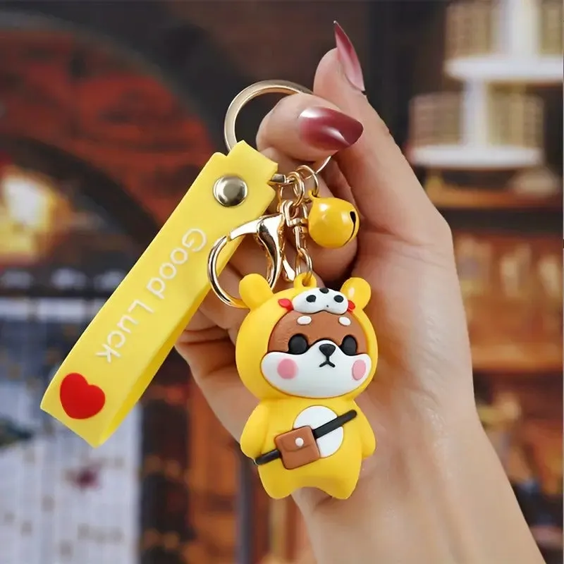 Bear Charm Keychain.