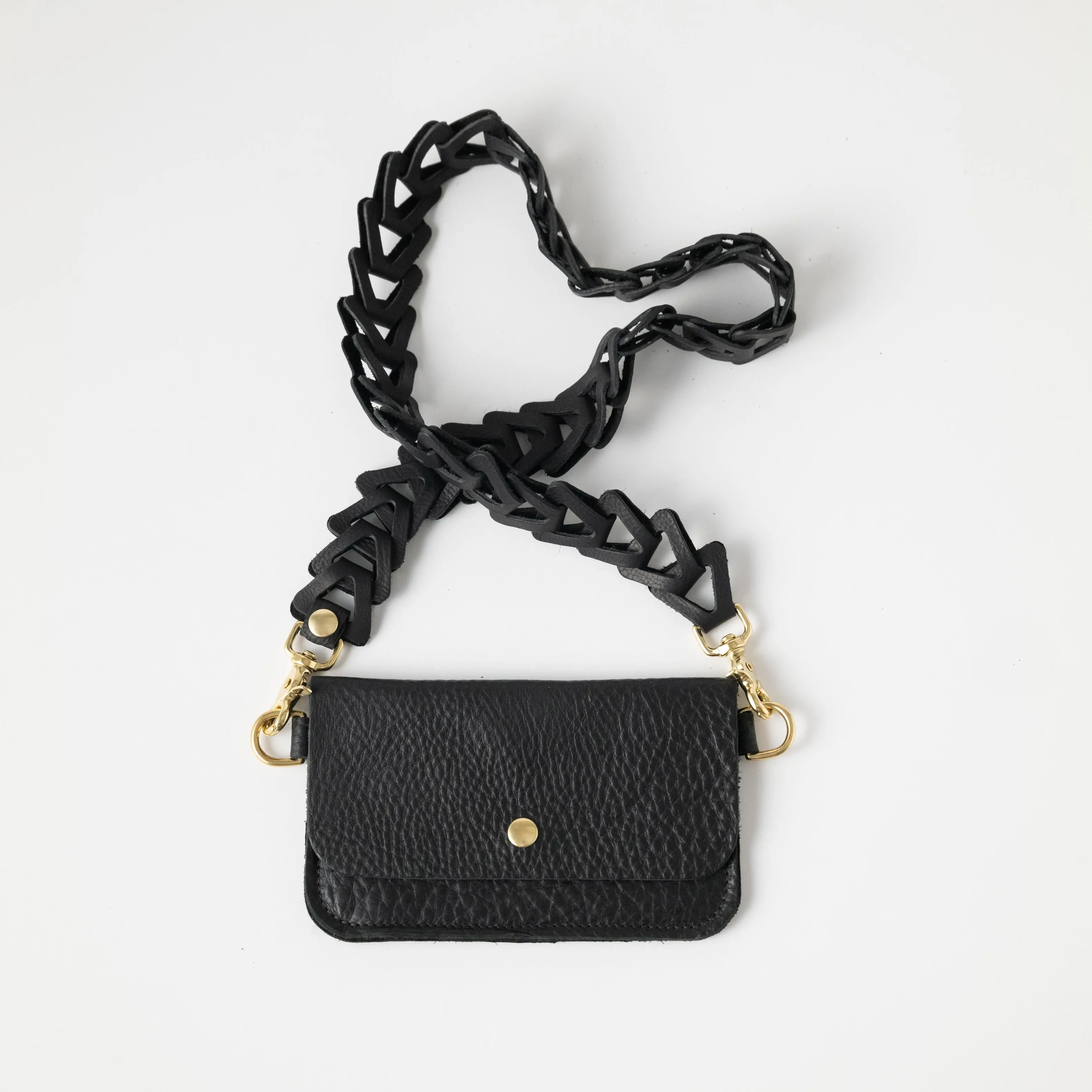 Black Harvest Wristlet Clutch