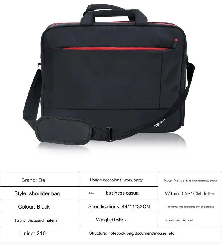 Black Thinkpad Laptop File Bag 4073