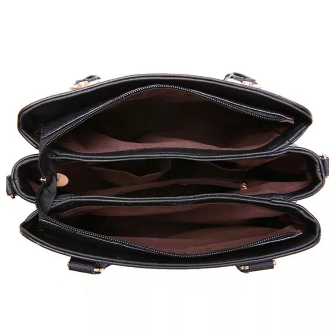 Black Womens Metro Handbags 293