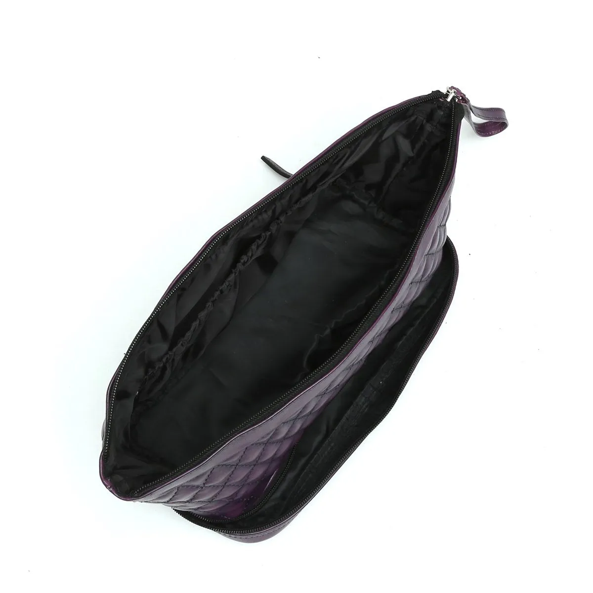 Brune & Bareskin Diamond Stitched Hand Made PURPLE Leather Kit