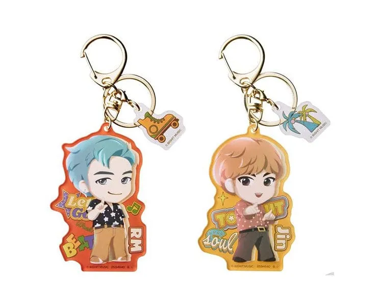 Bts Tinytan Acrylic Charms: Dynamite (Full Set)