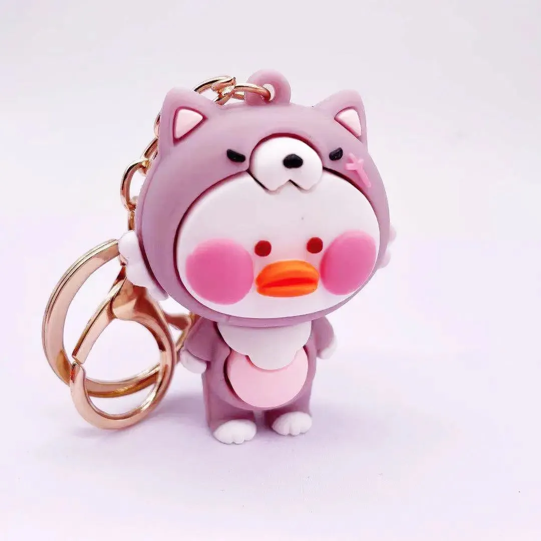 Cartoon Duck Fancy Keychain