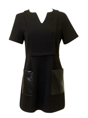 Celine K Leather Pocket Tunic