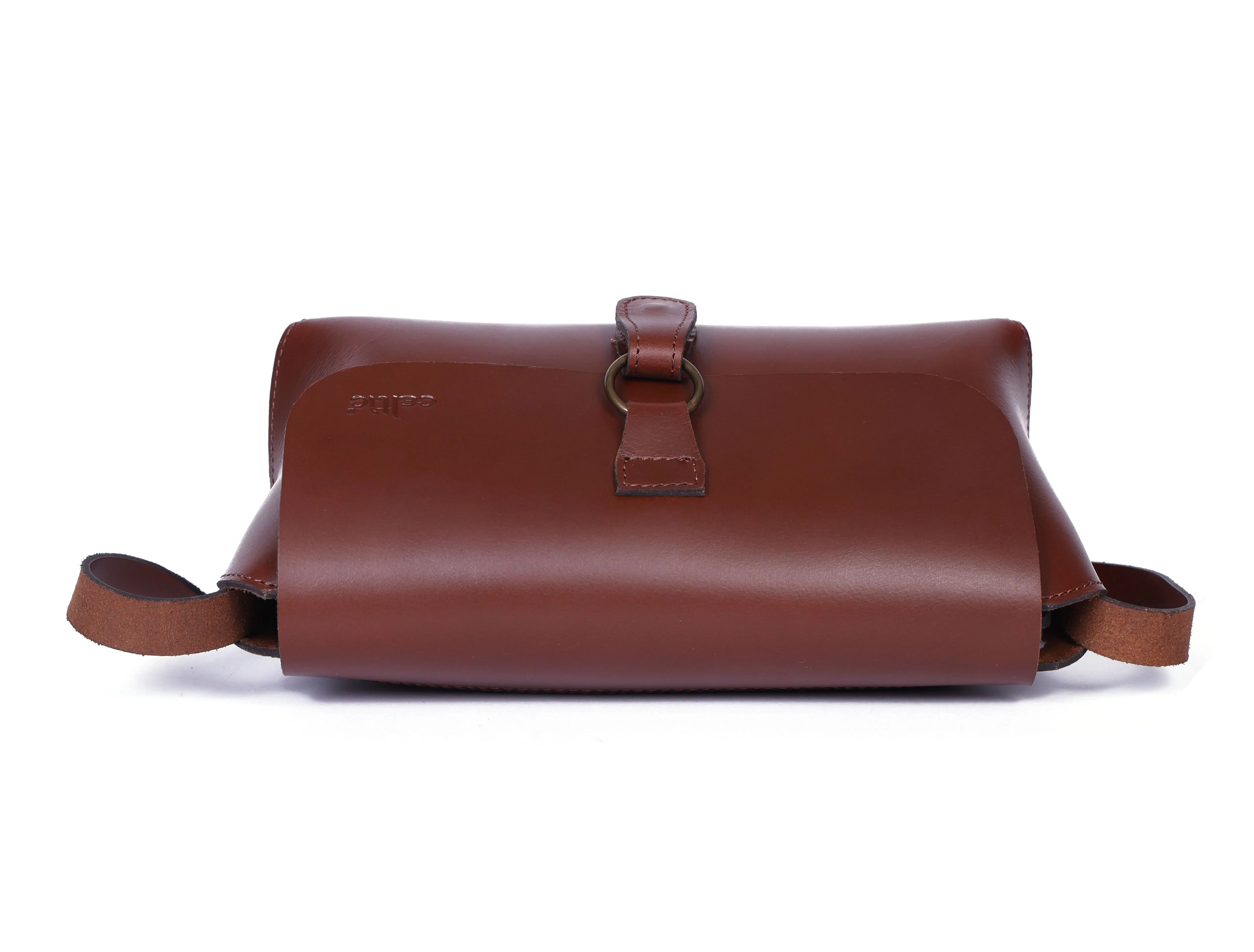 Celtic Stylish and Functional Brown Leather Cross Body Bag - Perfect for Everyday Use. Art: BG-1409