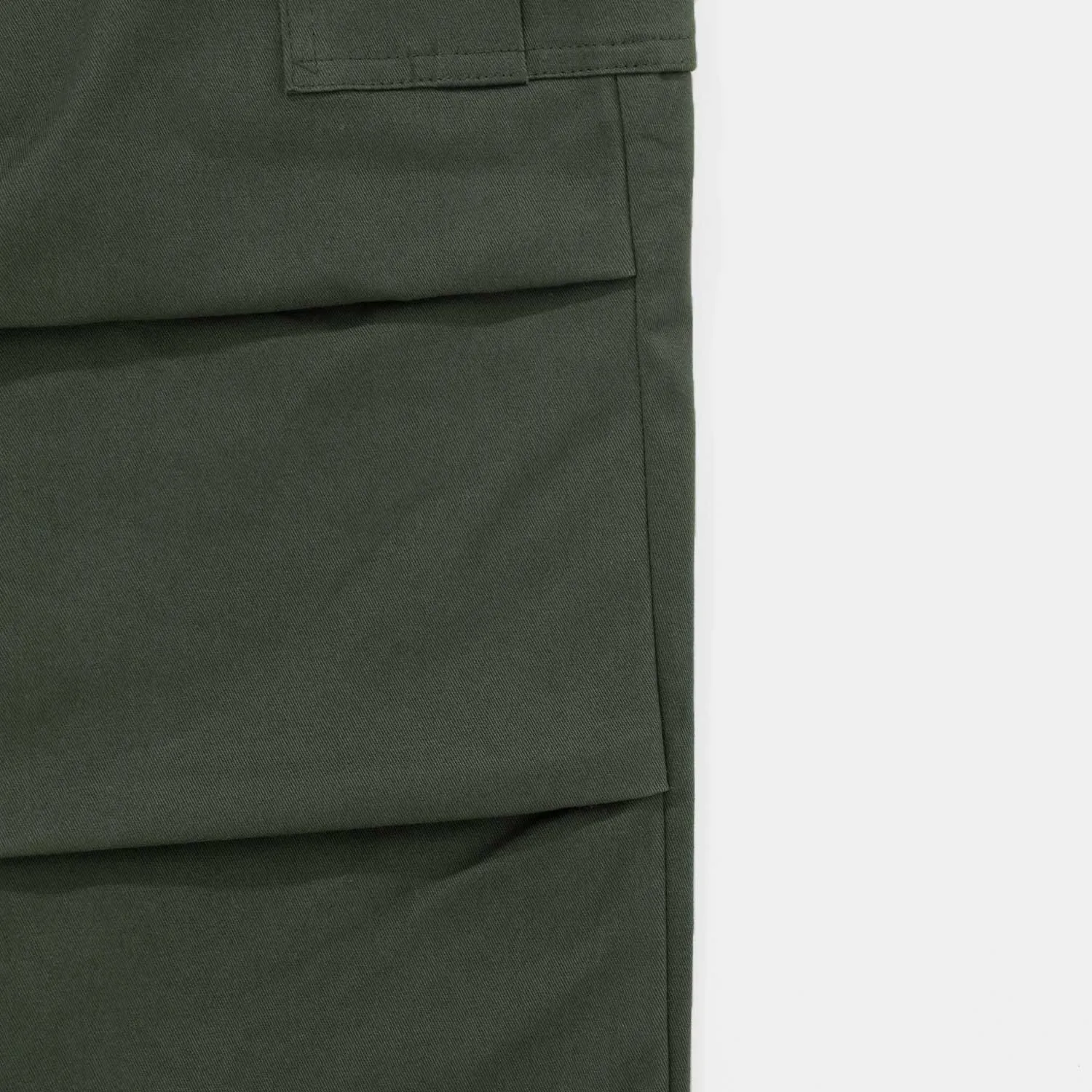 Classic Drill Jogger - Military Green