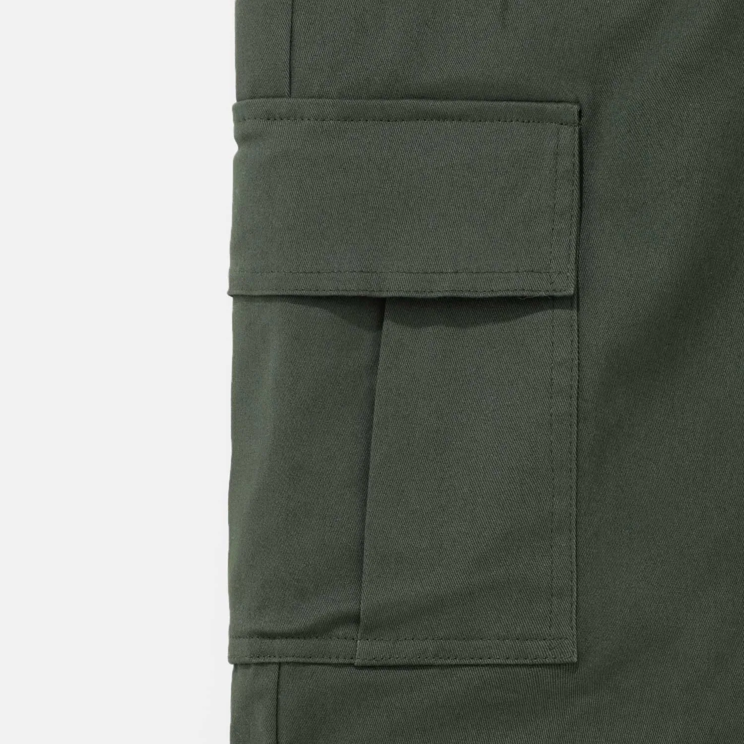 Classic Drill Jogger - Military Green