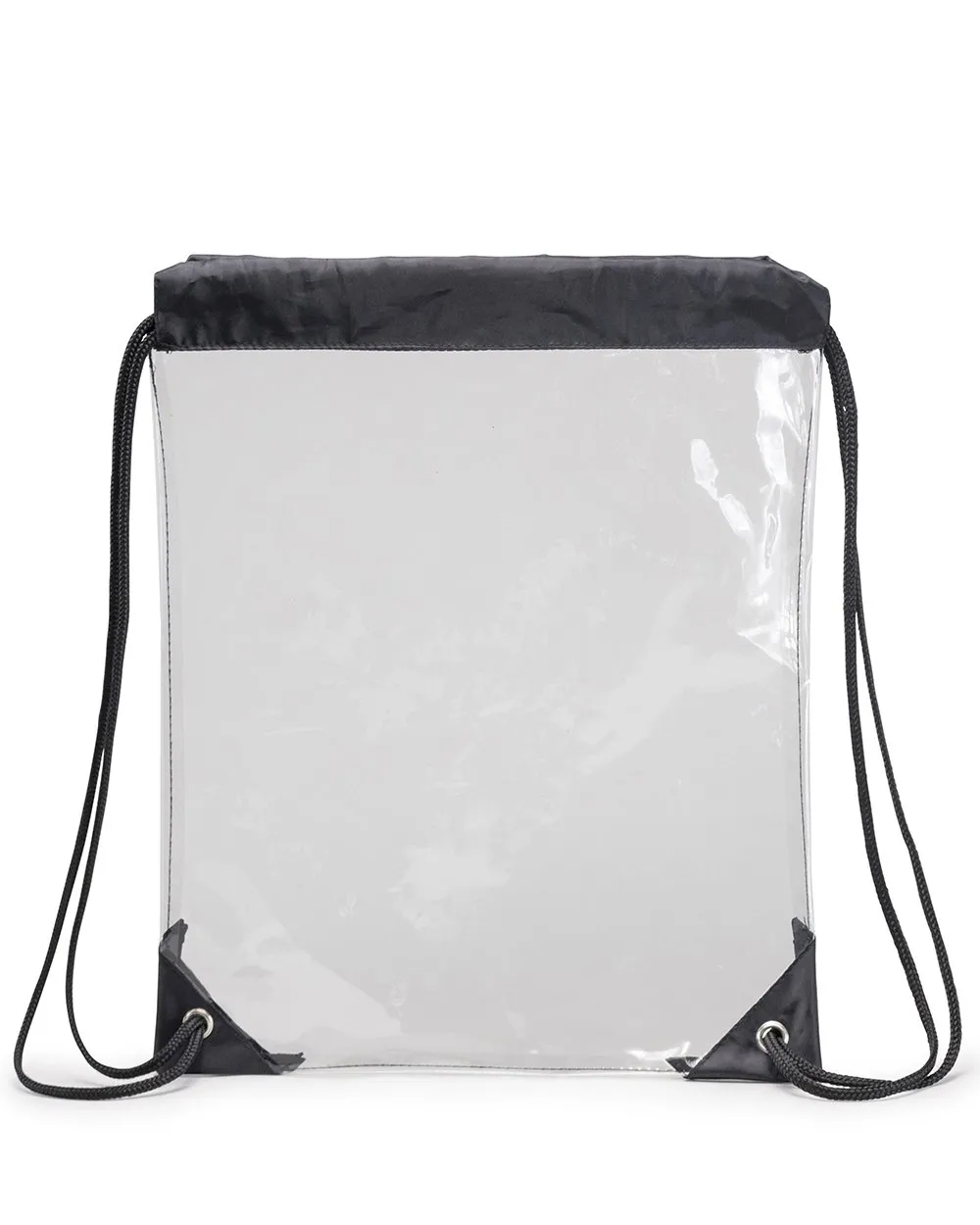 Clear Backpack W/ Drawstrings