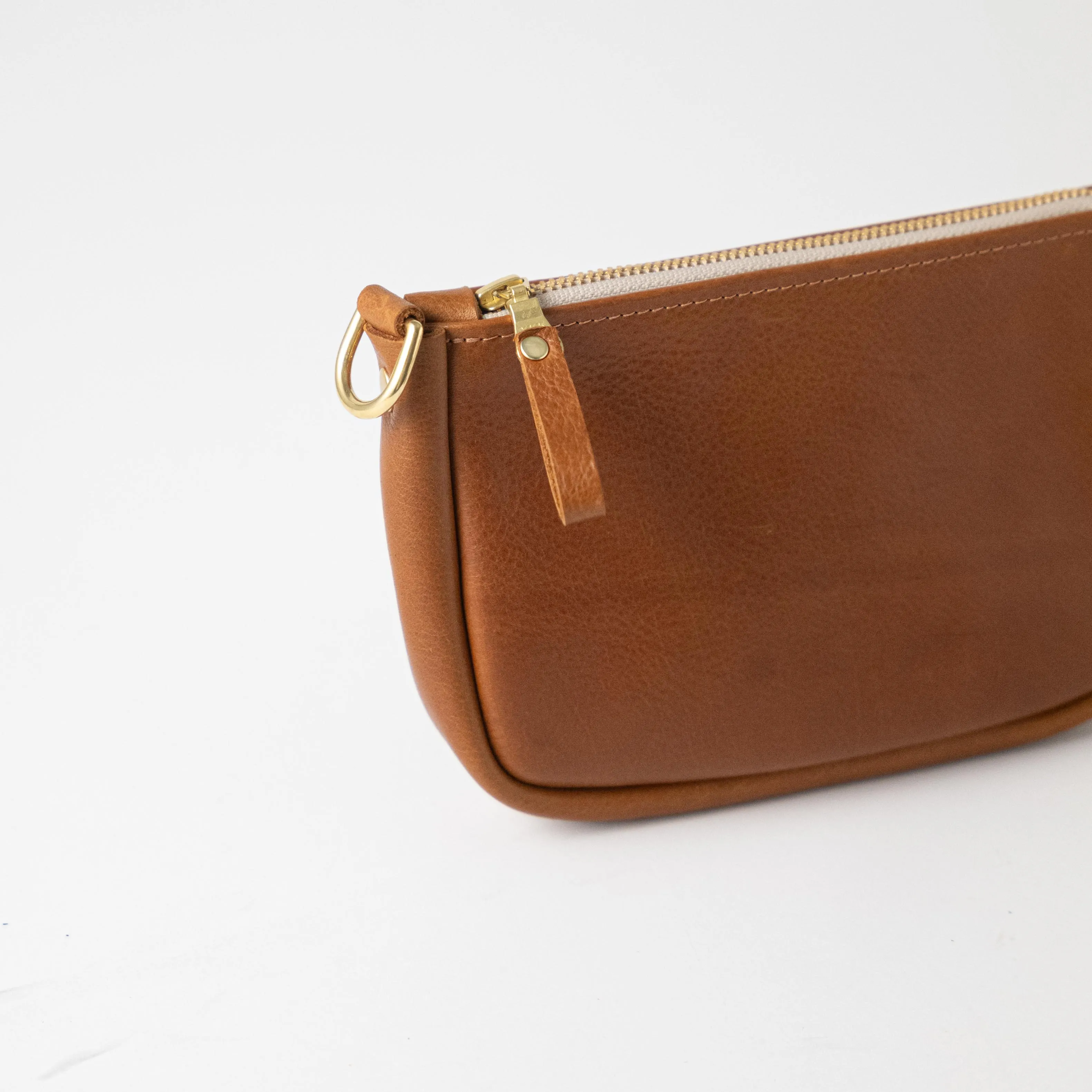 Cognac Cypress Mini Crossbody Bag