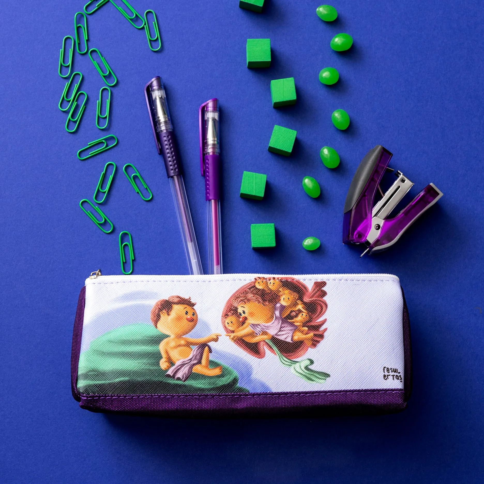 Creation of Adam - Michelangelo - Museum Kidz - Pencil Case