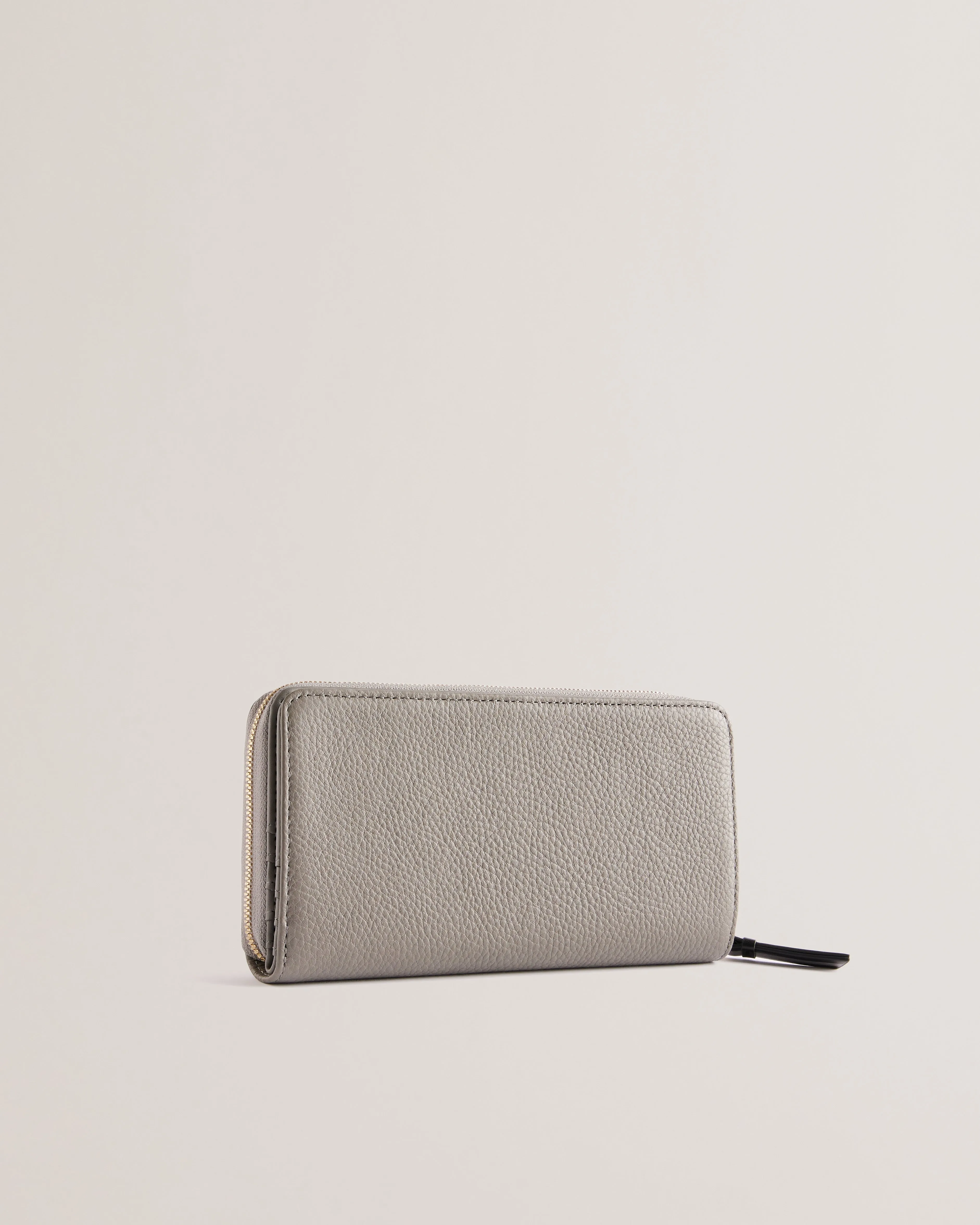 Daliea Large Zip Around Purse Mid-Grey