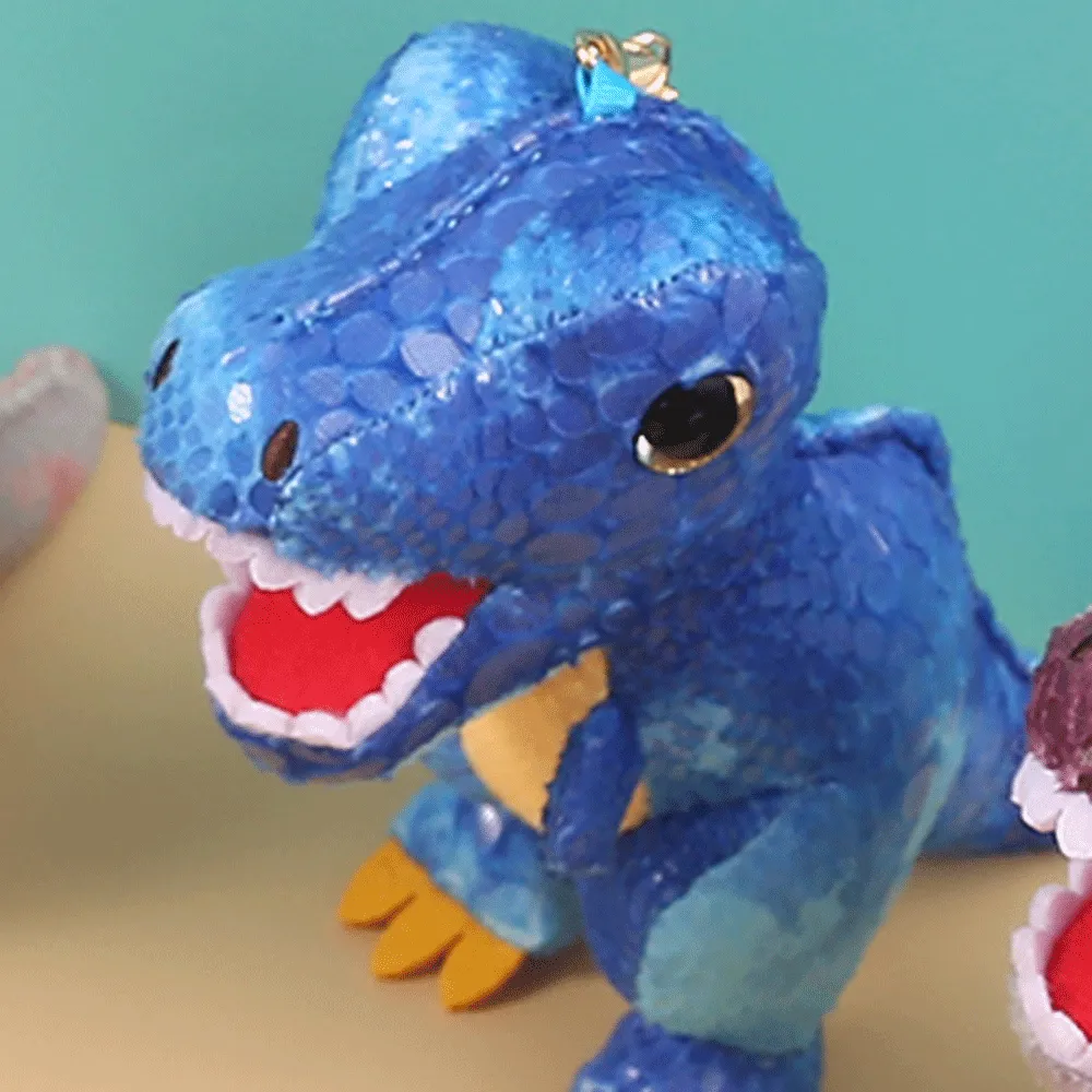 Danger Dino Plush Keychain.