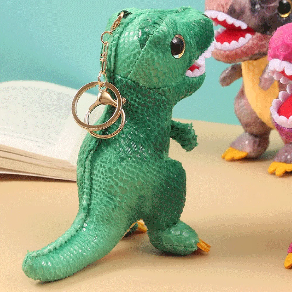 Danger Dino Plush Keychain.