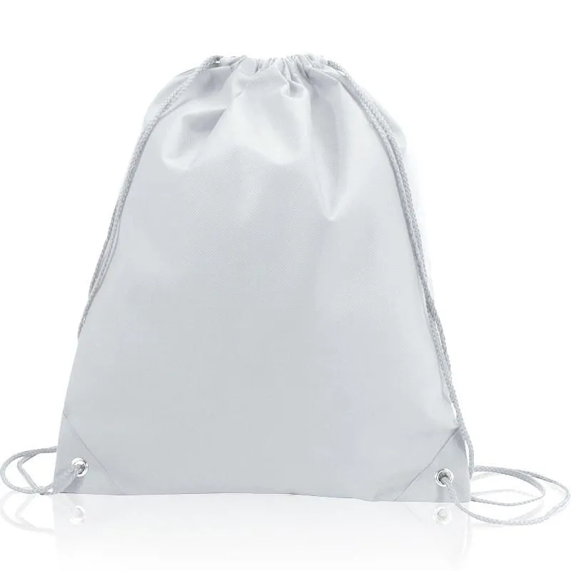 Deluxe Non-Woven Polypropylene Drawstring Bag / Cinch Pack