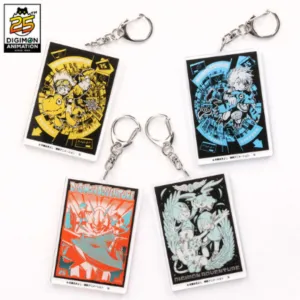 Digimon - Digimon Adventure 25th Anniversary - Acrylic Keychain by Kenji Watanabe  [PRE-ORDER] (RELEASES OCT-NOV24)