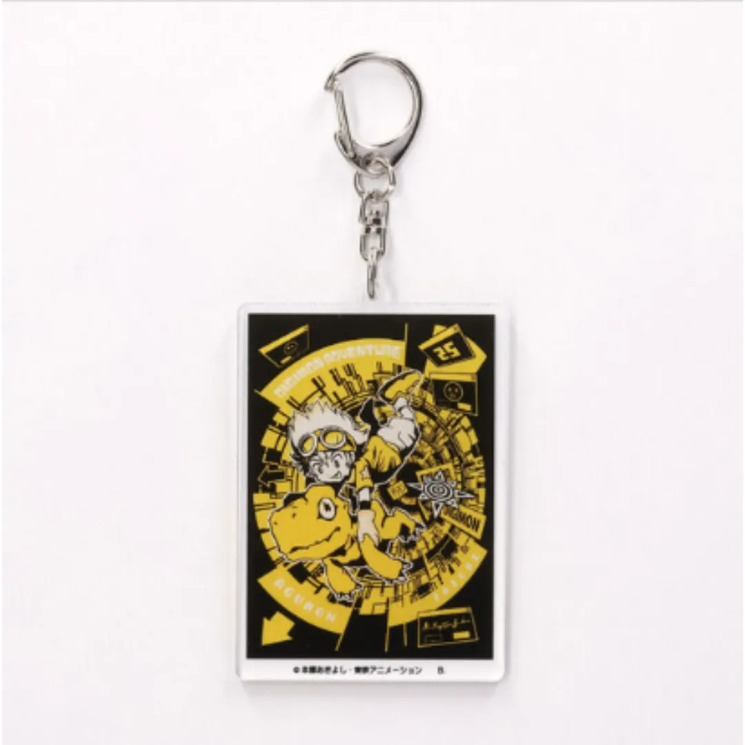 Digimon - Digimon Adventure 25th Anniversary - Acrylic Keychain by Kenji Watanabe  [PRE-ORDER] (RELEASES OCT-NOV24)