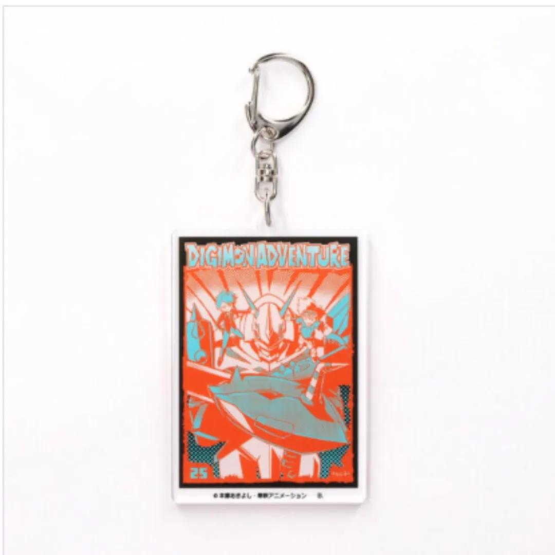 Digimon - Digimon Adventure 25th Anniversary - Acrylic Keychain by Kenji Watanabe  [PRE-ORDER] (RELEASES OCT-NOV24)