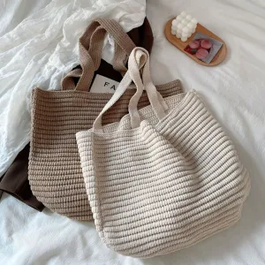 Elena Handbags Large Crochet Tote Bag