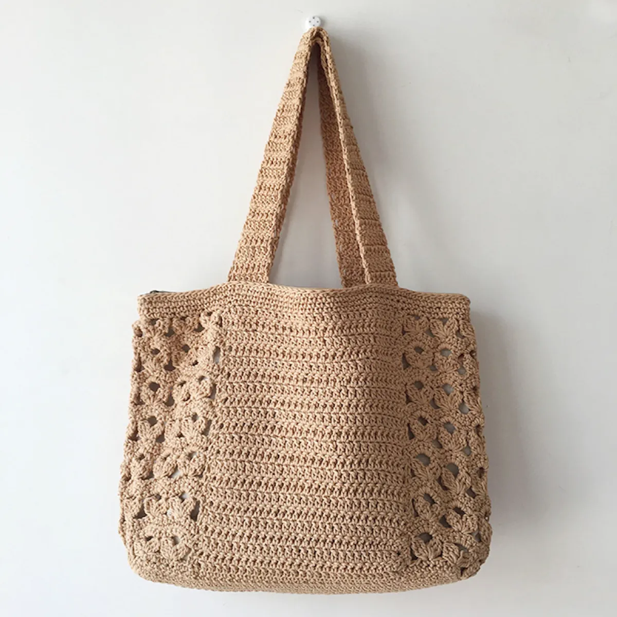 Elena Handbags Retro Artsy Knitted Shoulder Women's Woven Bag