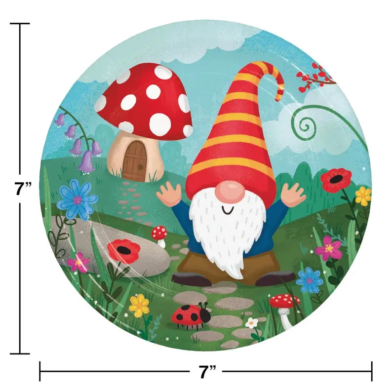 Enchanted Forest Gnome Small Plates