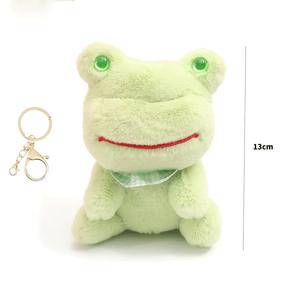 FroggieShape Plush Keychain.