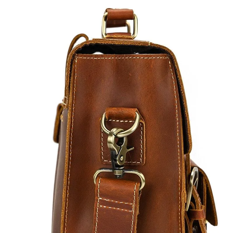 Full Grain Leather Backpack, Brown Leather Backpack, Men Leather Backpack, Laptop Bag gifts for him, gifts for sons, boys