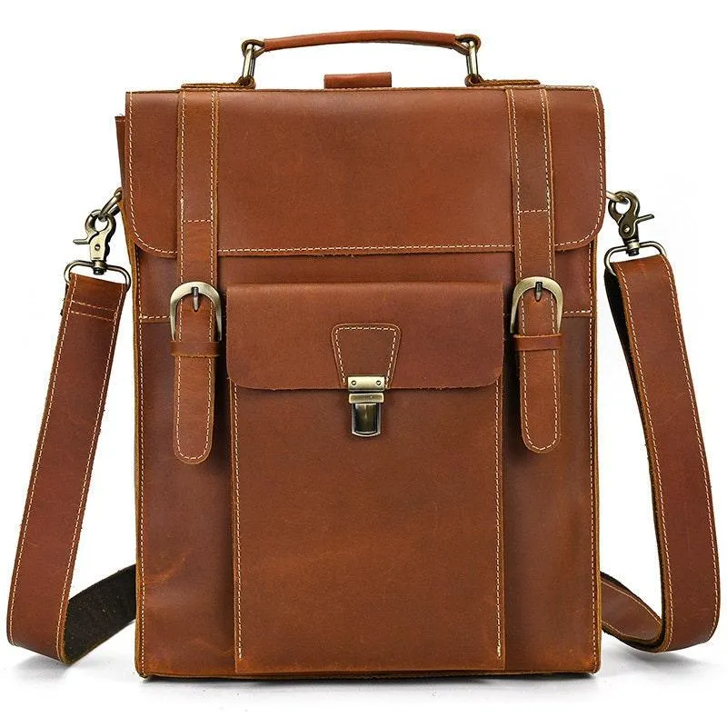 Full Grain Leather Backpack, Brown Leather Backpack, Men Leather Backpack, Laptop Bag gifts for him, gifts for sons, boys