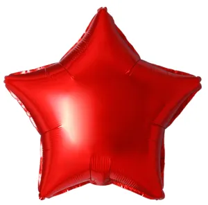 Giant Foil Star - Red 68"