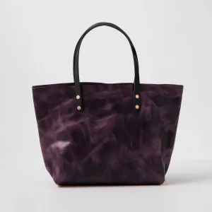 Glossy Purple East West Tote Bundle