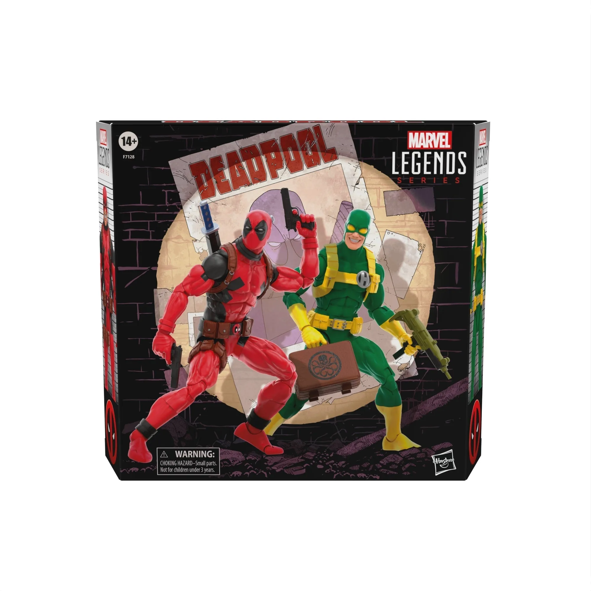 Hasbro Marvel Legends Series Deadpool and Bob, Agent of Hydra - Presale