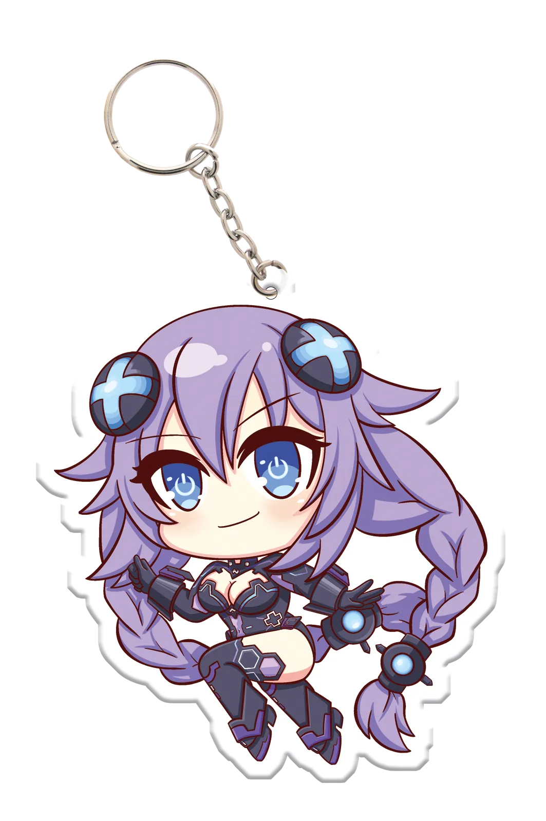 HDD Chibi Purple Heart - Acrylic Charm