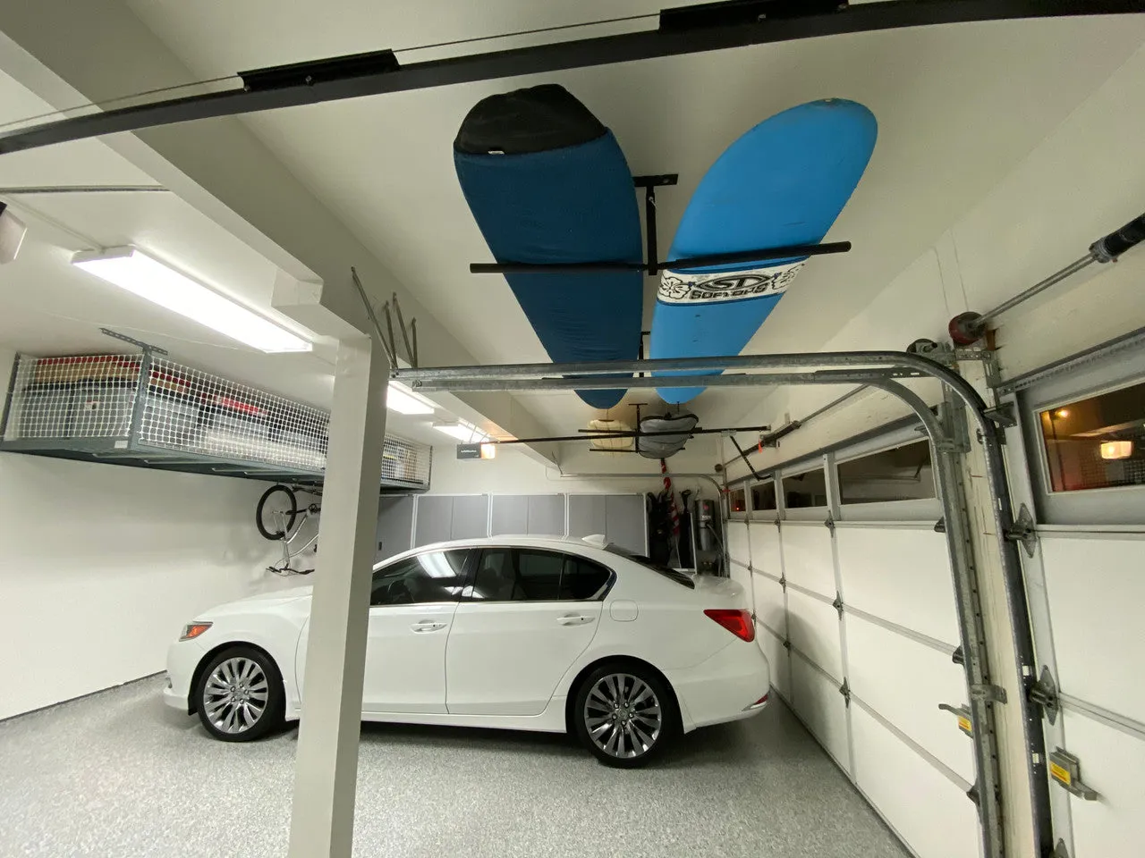 Hi-Port 2 Surfboard Adjustable Ceiling Storage Rack | Double | Holds 150 lbs