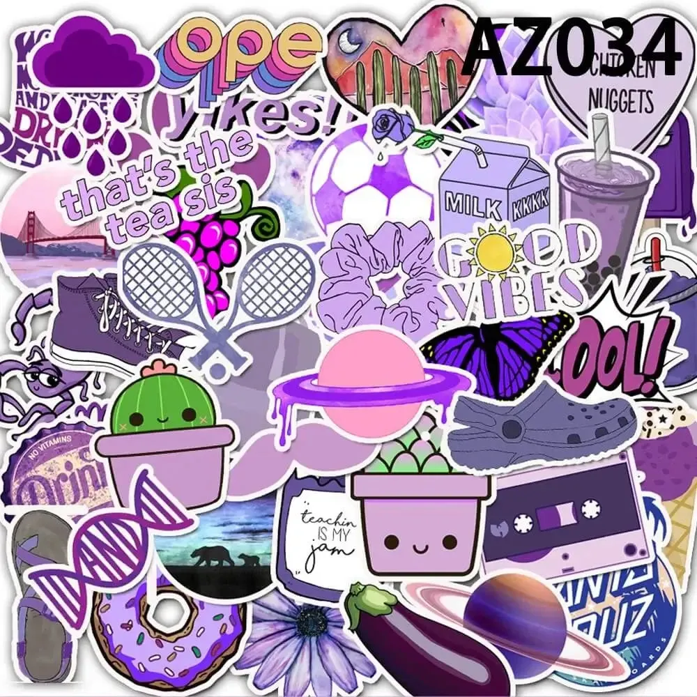 Ins Style Fresh Environmental Graffiti Stickers Pack