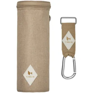 Insulated Bottle Bag w. Pram Strap - Caramel