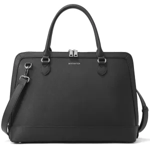 Jasmina  Genuine Leather Computer Briefcase —Low-key