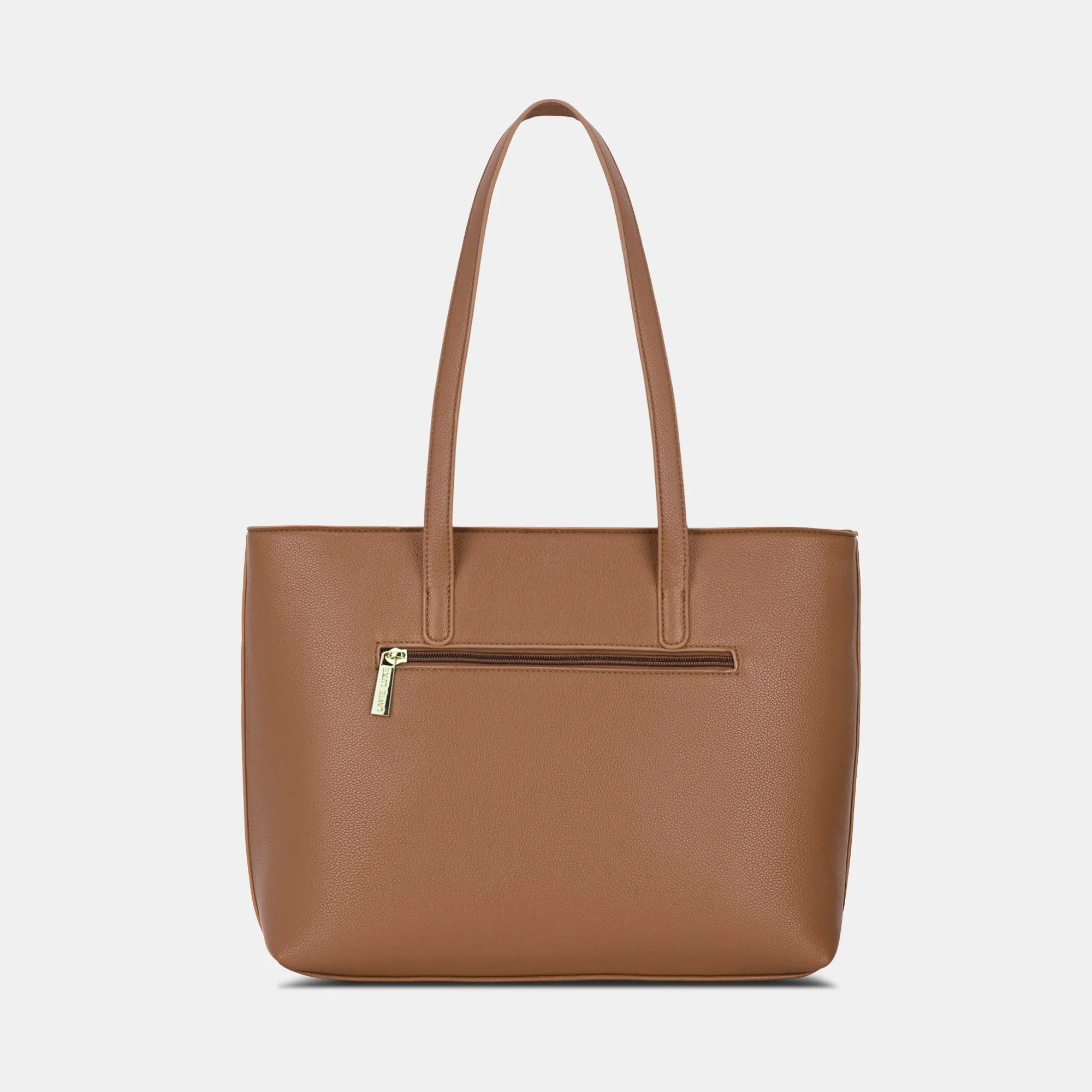 Lavie Luxe Bliss Tan Large Women's Tote